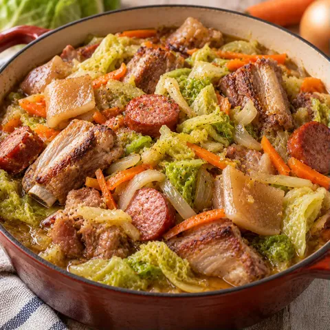 chou porc milanais