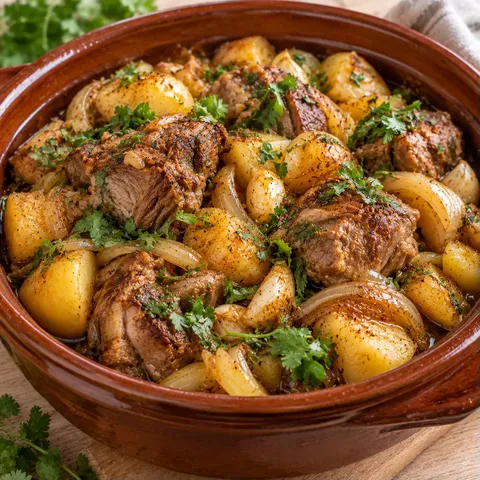agneau et épices