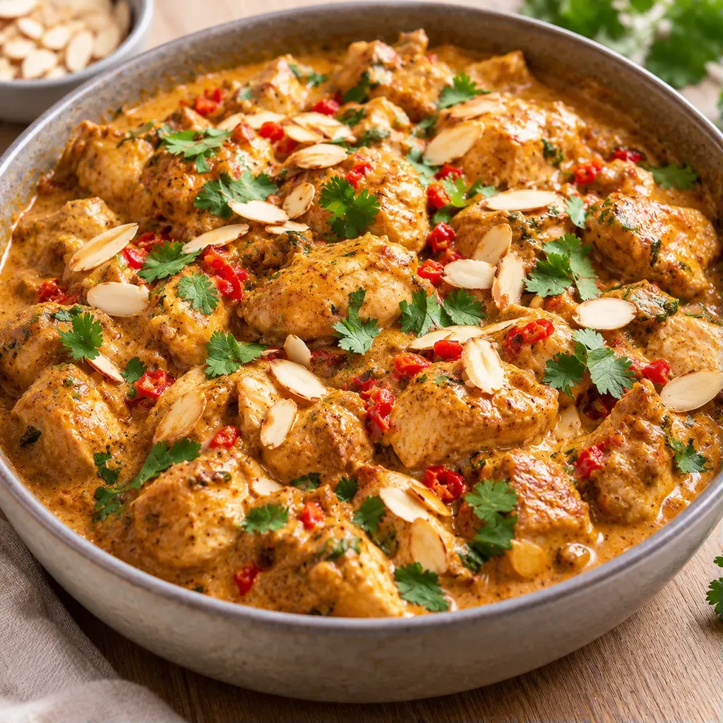 Poulet beurre épices