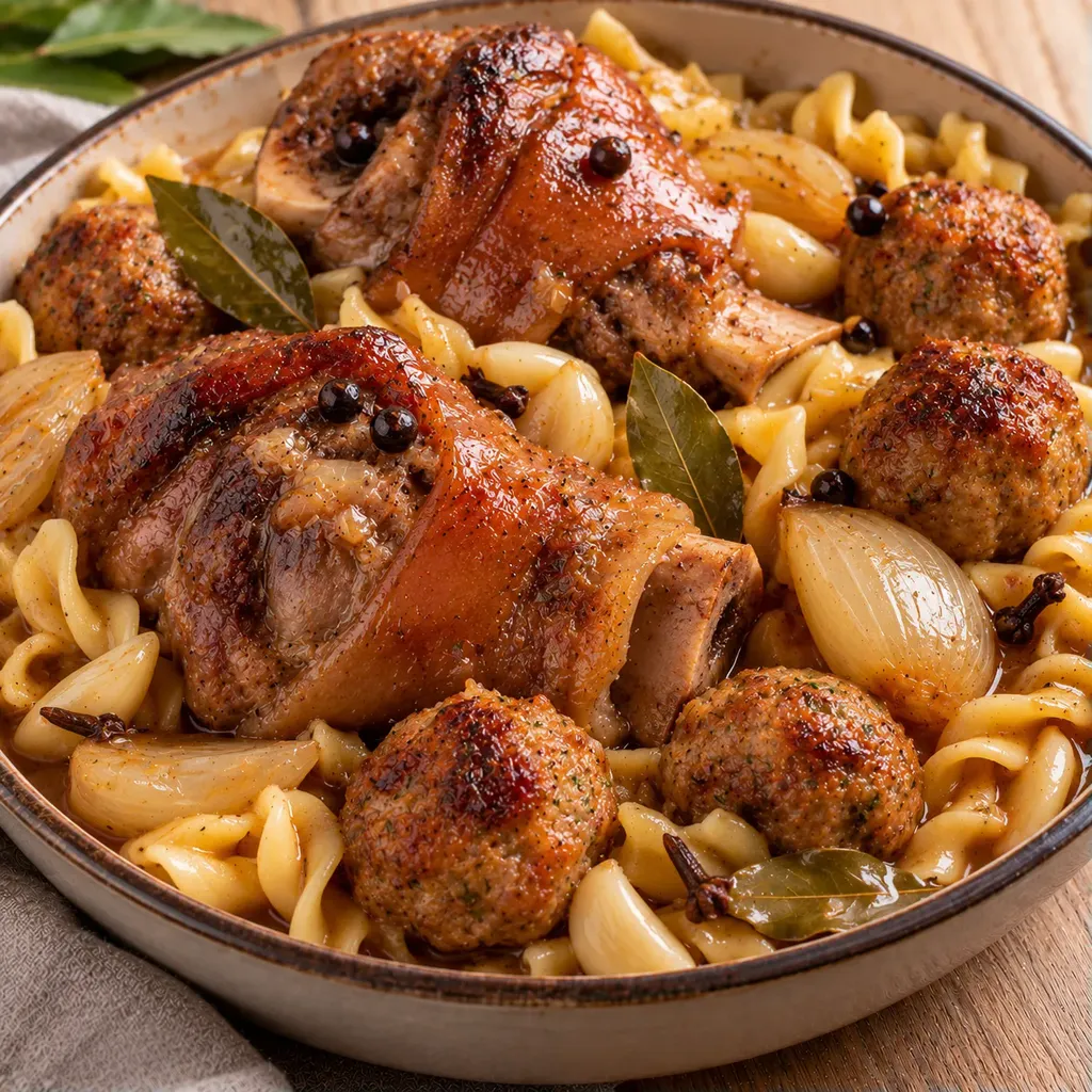 Boulettes fondantes pattes