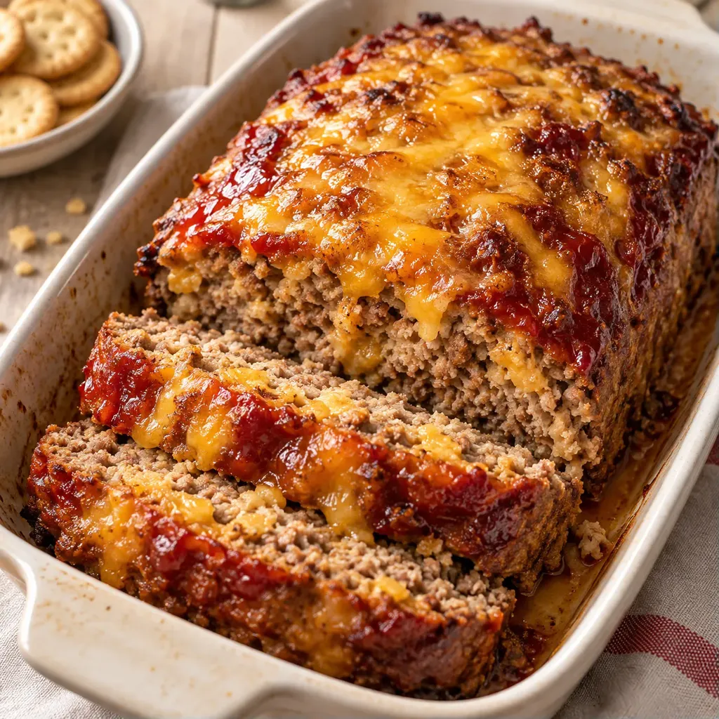 Viande et cheddar fondant