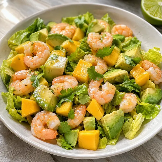 Mangue crevettes avocat