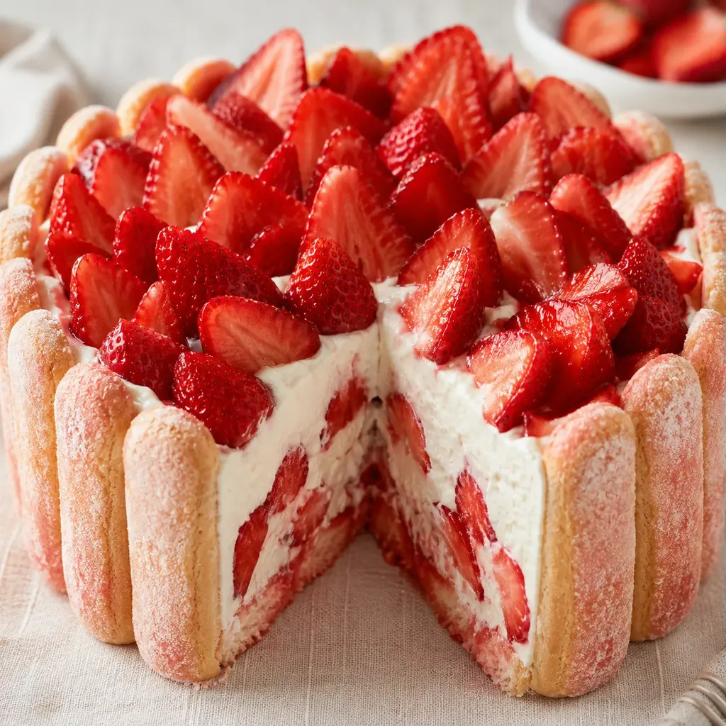 Charlotte aux Fraises