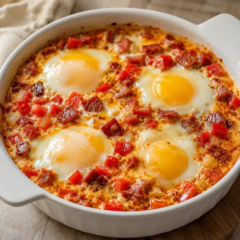 Œufs fondants chorizo