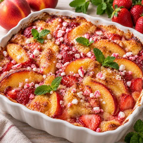 Gratin fruits été croquant