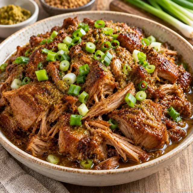 Porc saveur mijoteuse