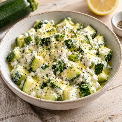 Courgette chèvre frais