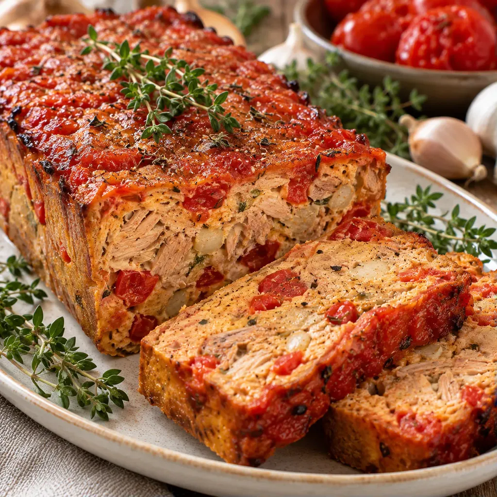 thon tomate flan