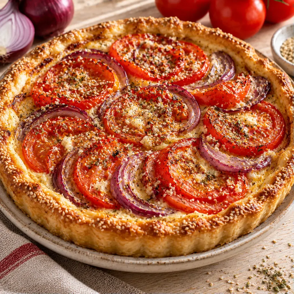 Tarte tomate estivale
