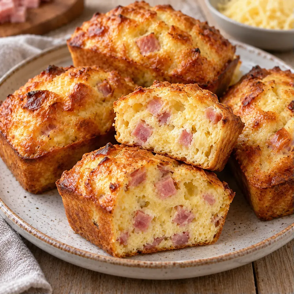Cakes Fromage et Jambon