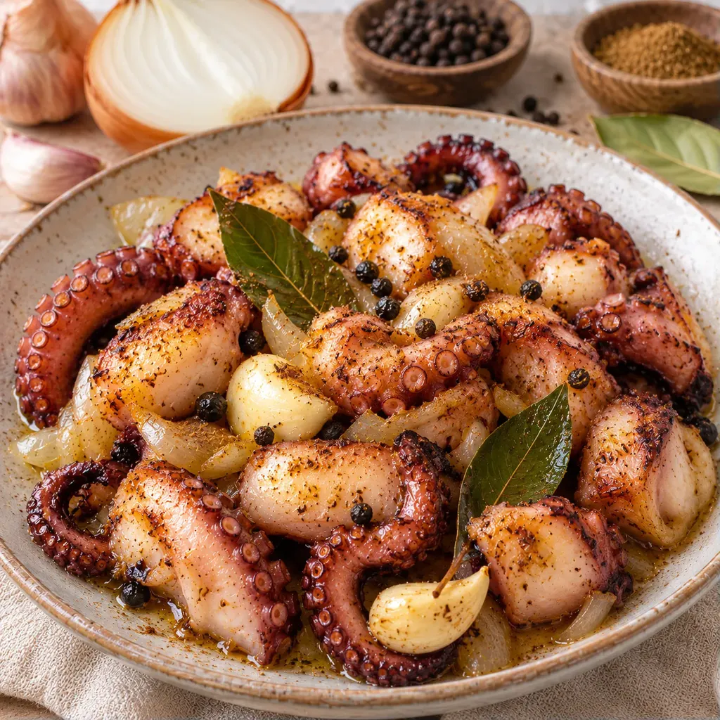 Poulpe Gourmand Épicé