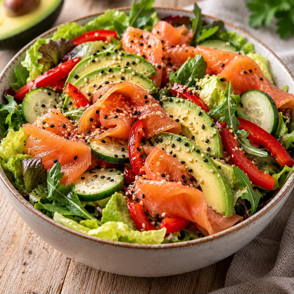Avocat saumon gingembre