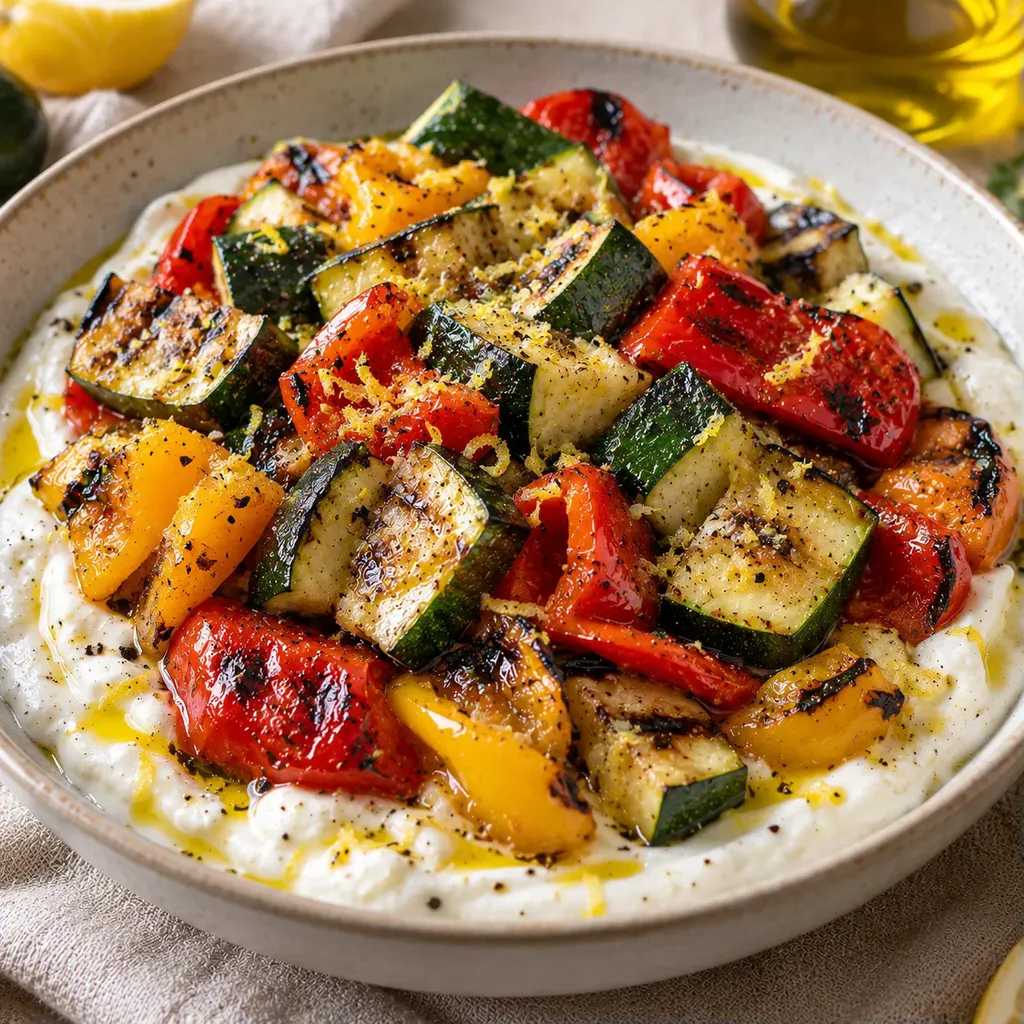 Légumes grillés frais