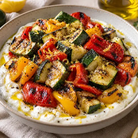 Légumes grillés frais