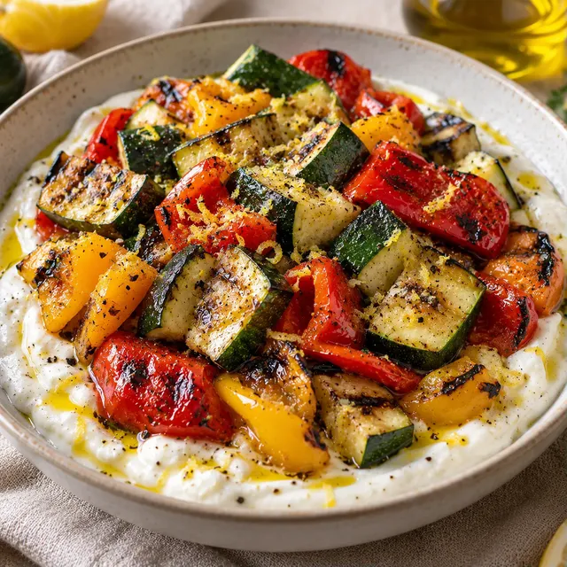 Légumes grillés frais