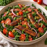 Merguez kale air fryer