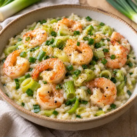Crevettes lait coco