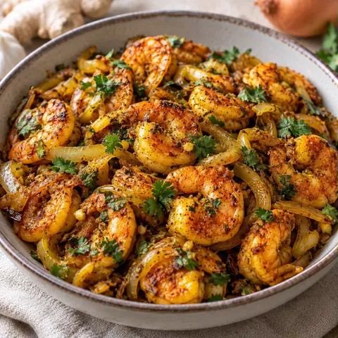Épices et crevettes