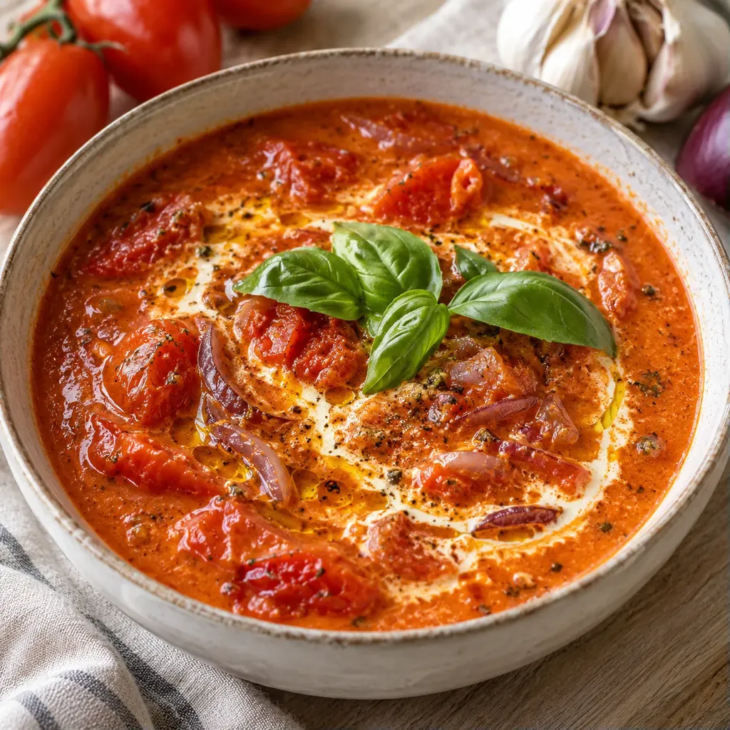 Tomates ail au four