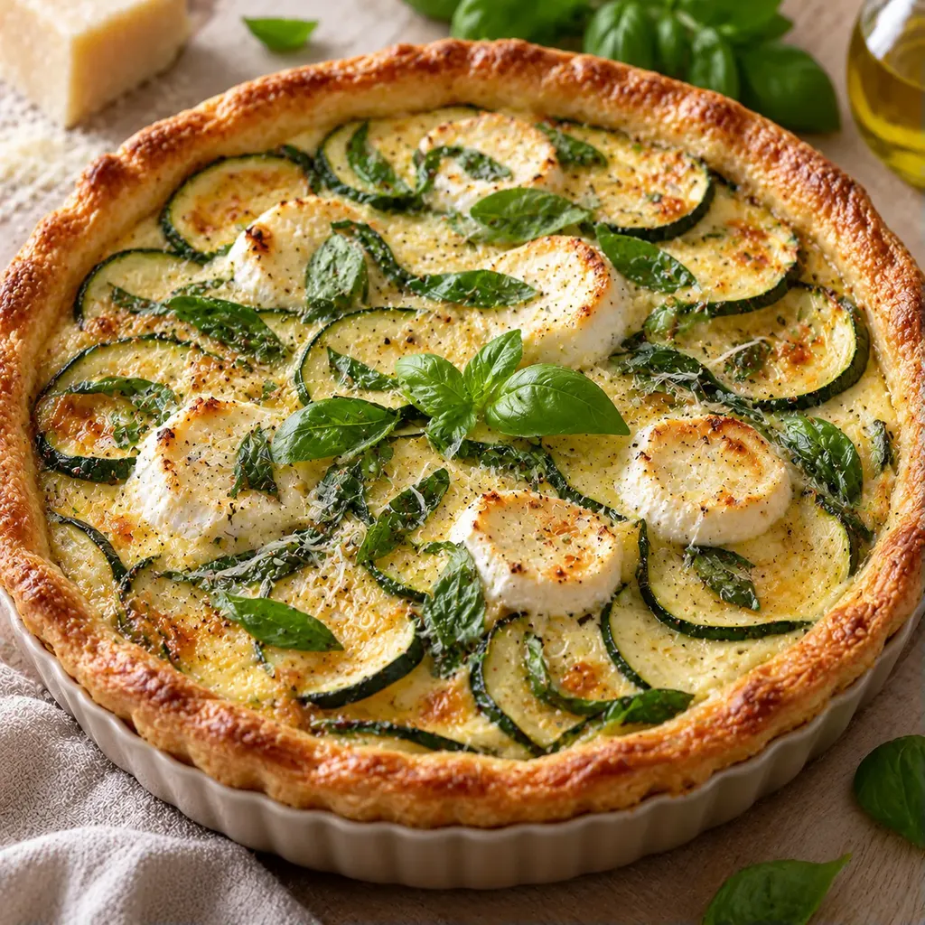 courgettes basilic chèvre