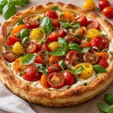 Tomates été basilic