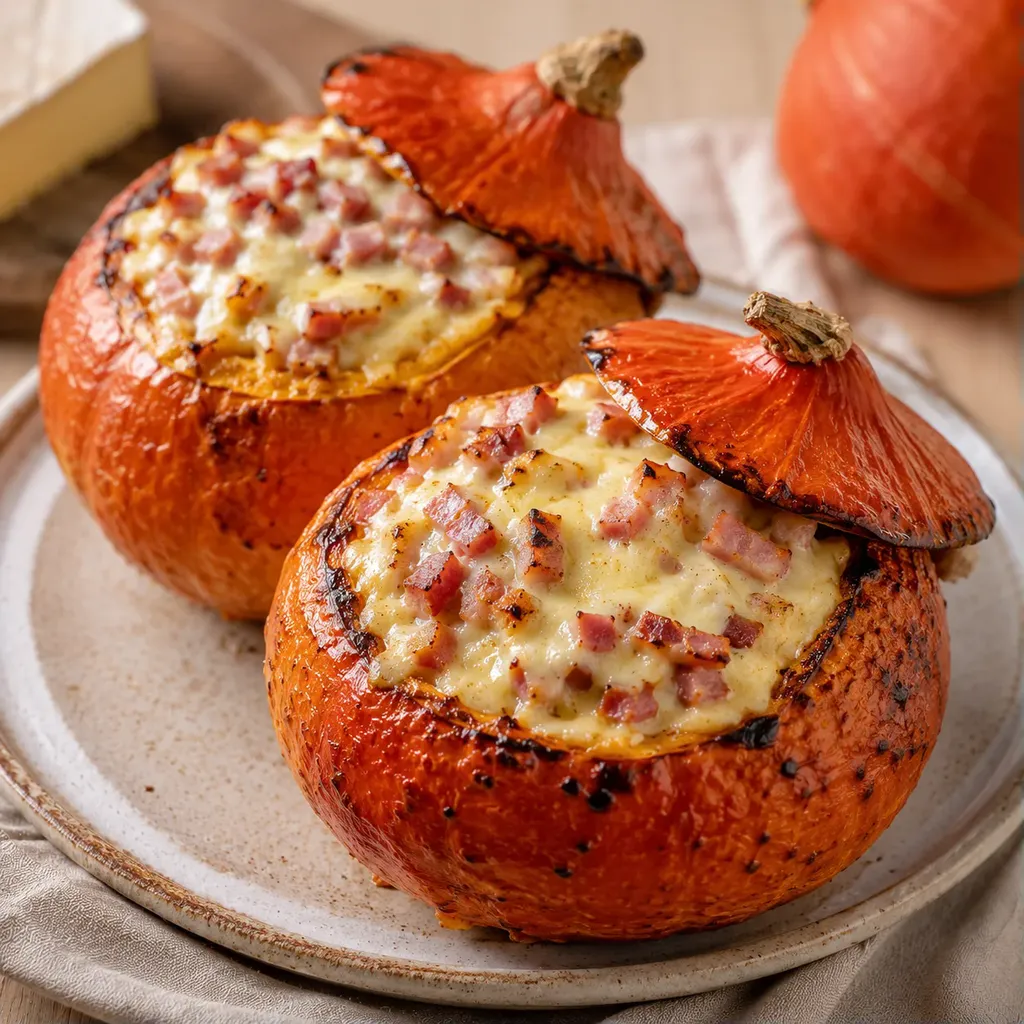 Courge Rôtie au Fromage