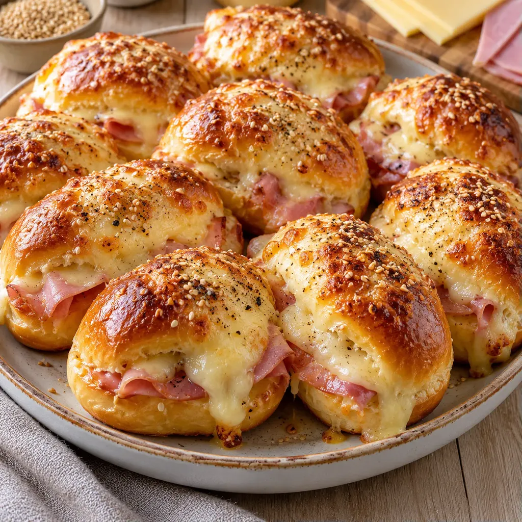 Pains gratinés délicats