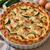 Poulet et courgettes maison