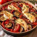 Reblochon et légumes cuits