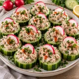 Concombre thon apéro frais
