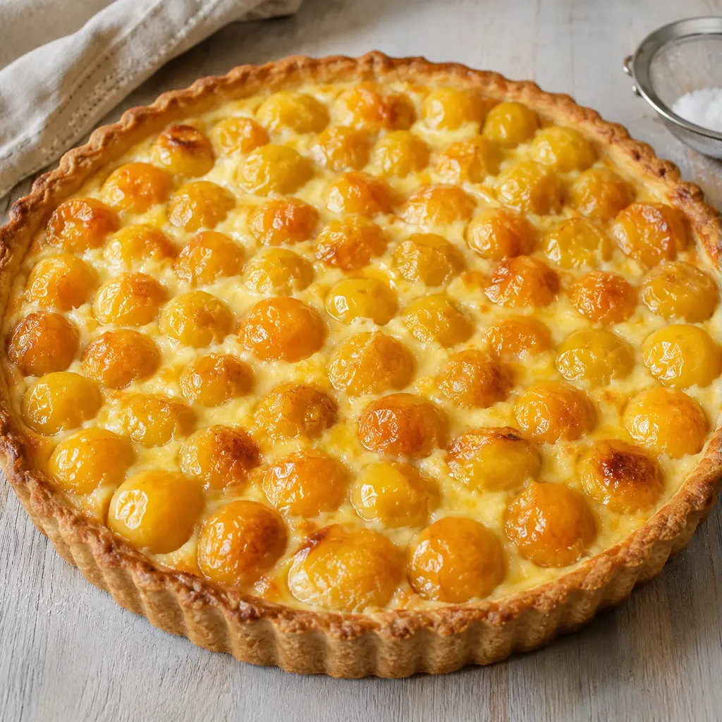 Mirabelles pâte dorée