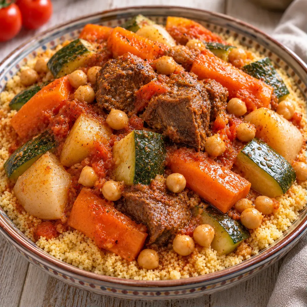 Couscous légumes savoureux