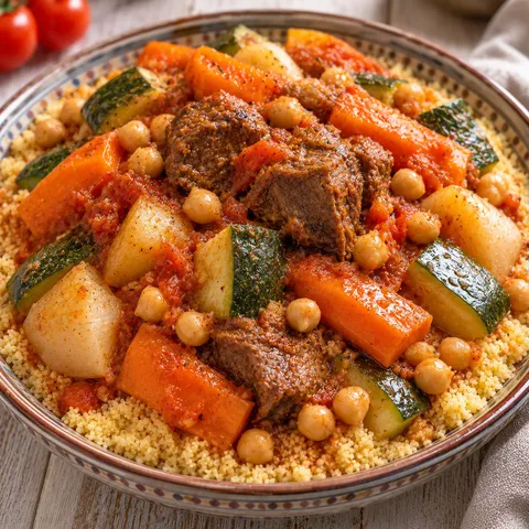 Couscous légumes savoureux