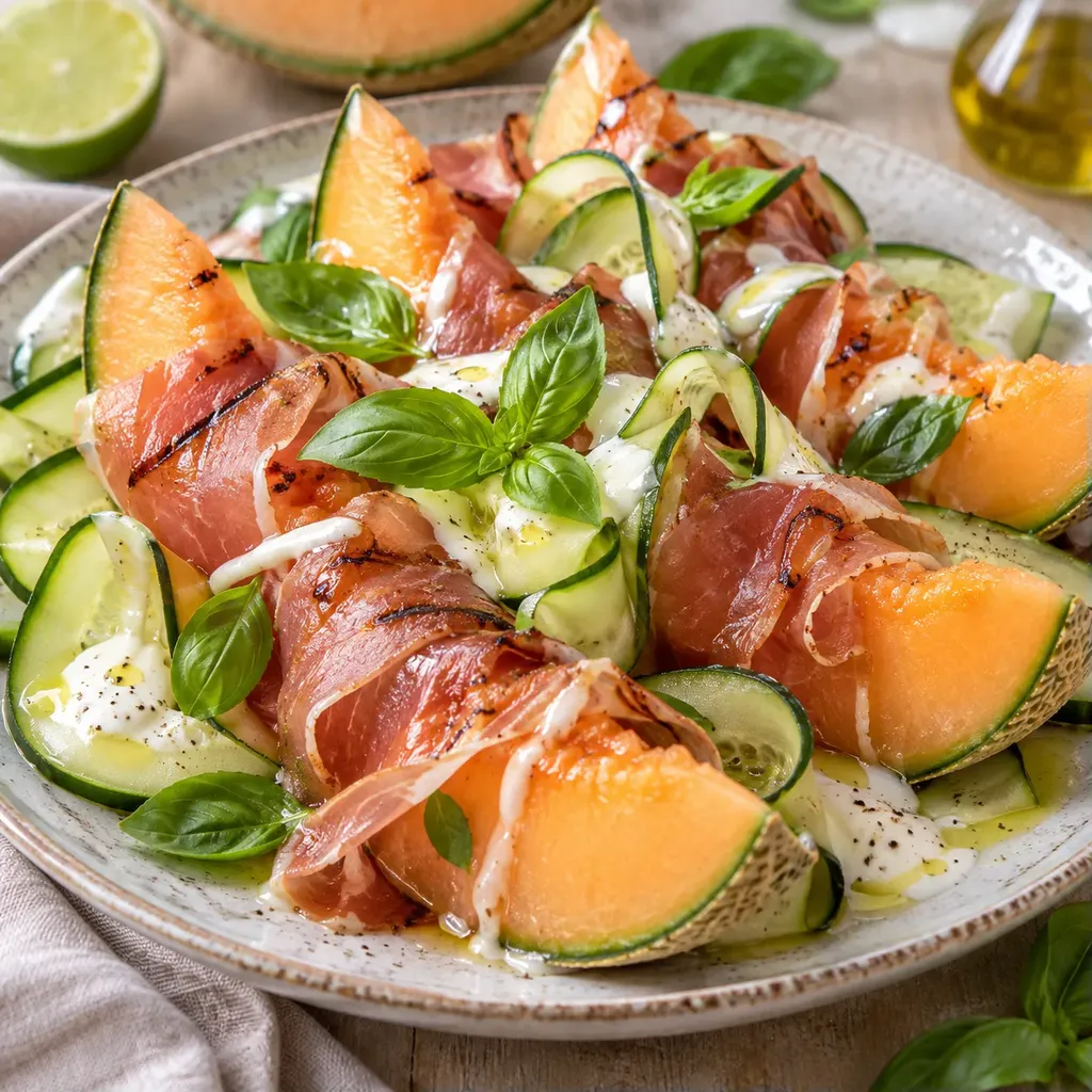 Melon prosciutto frais