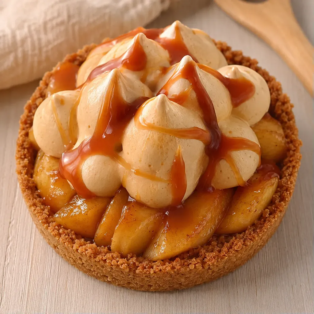 Tartelette pommes caramel