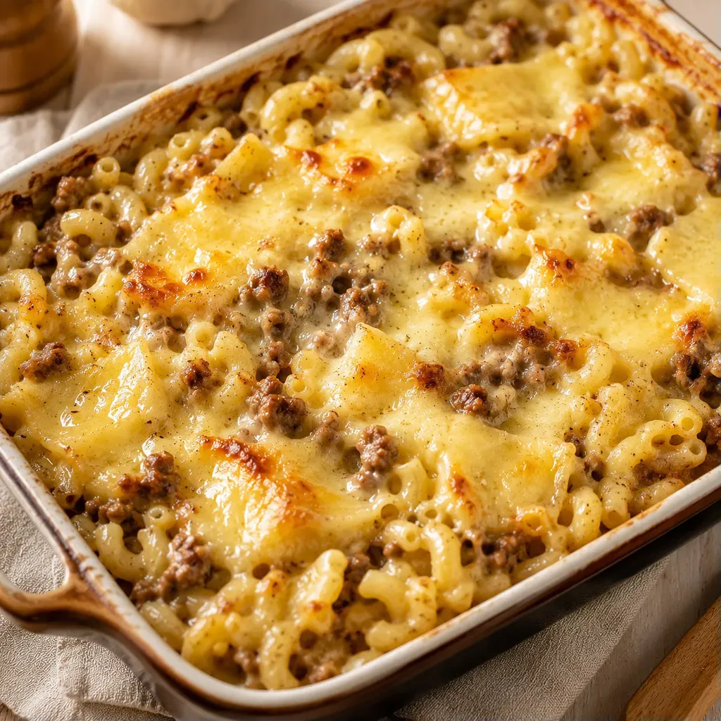 Coquillettes gratinées raclette