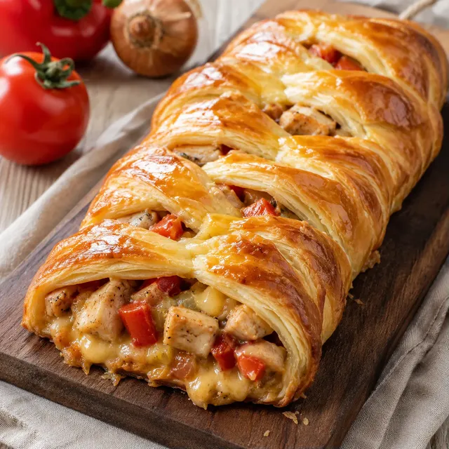 Tresse Poulet Fromage