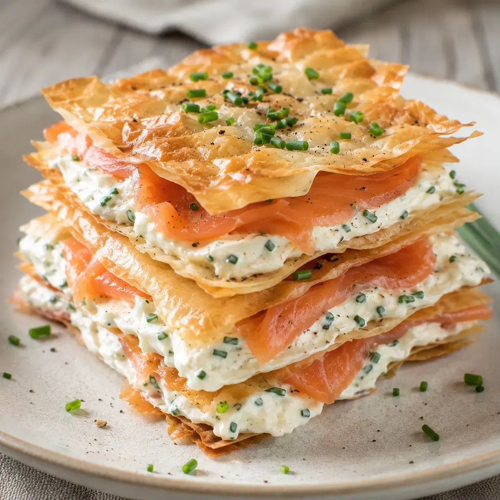 Tour saumon mascarpone