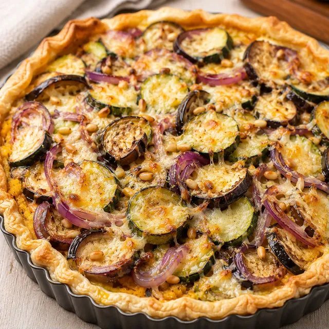 Légumes mozzarella