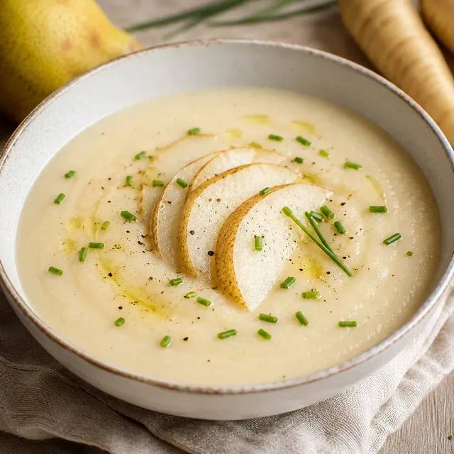 Velouté poire panais