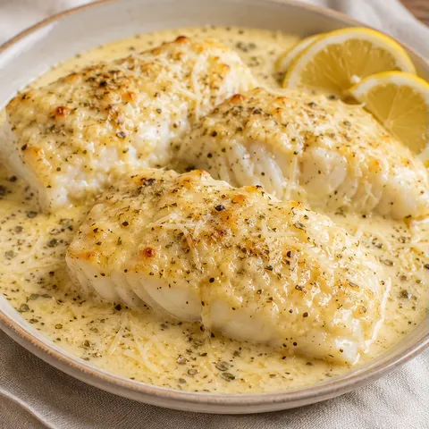 Morue parmesan citron