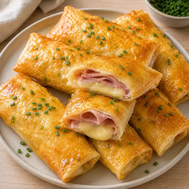 Jambon fromage croustillant