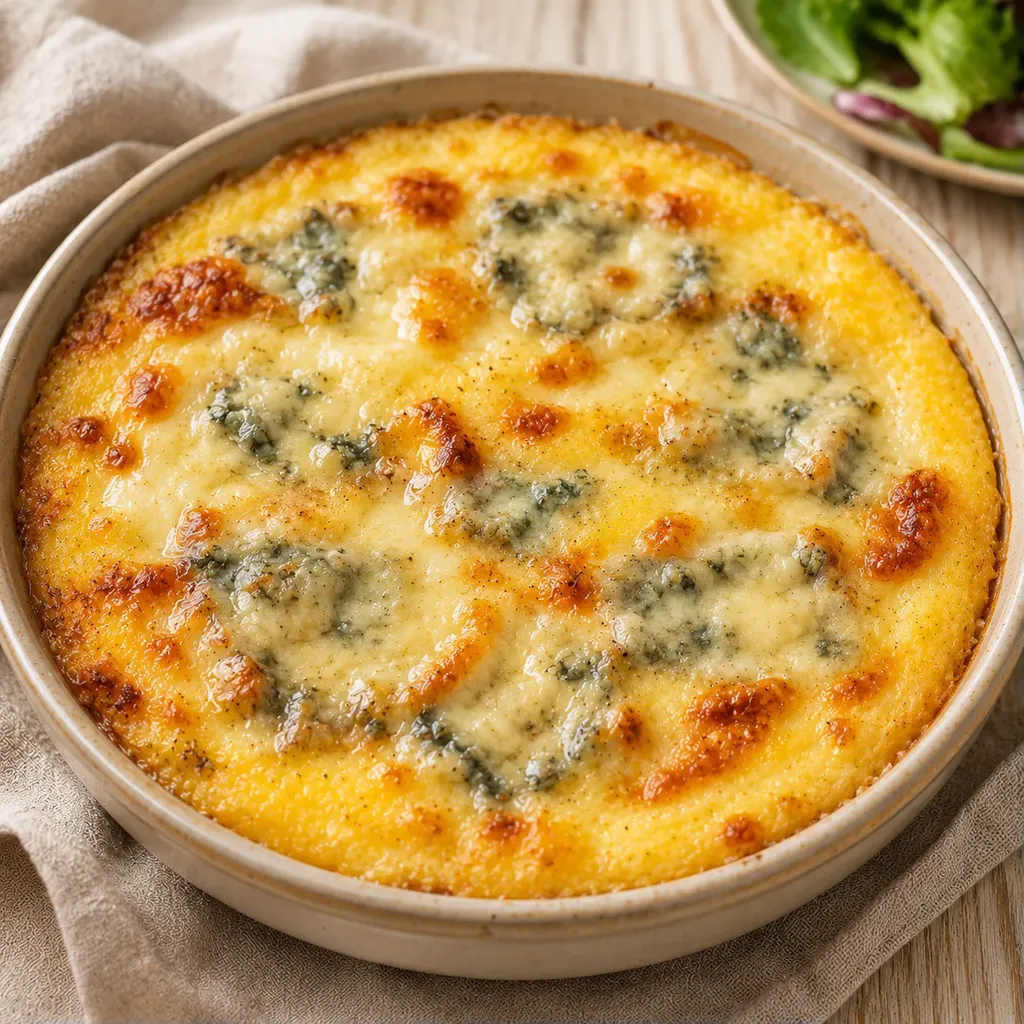 Polenta gratinée fromage