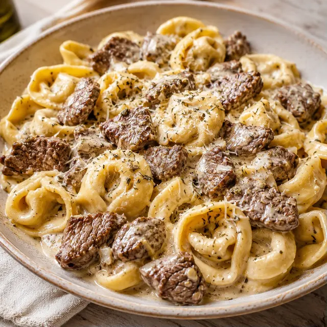 Tortellini bœuf crémeux