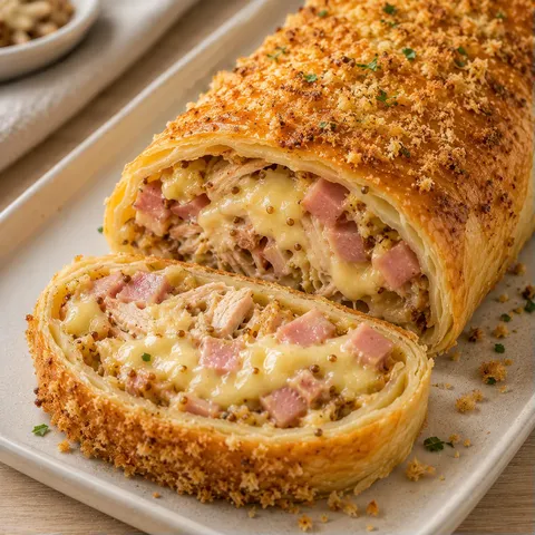 Poulet façon cordon bleu