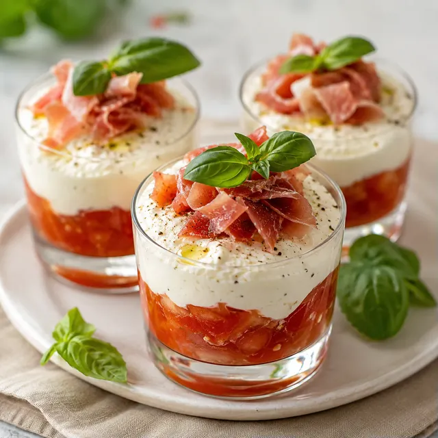 Tomates et fromage frais