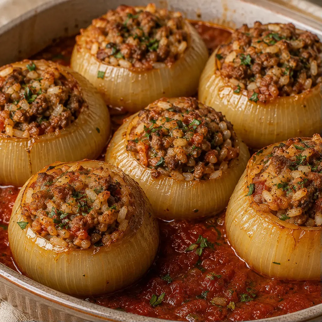 Farcis aux oignons