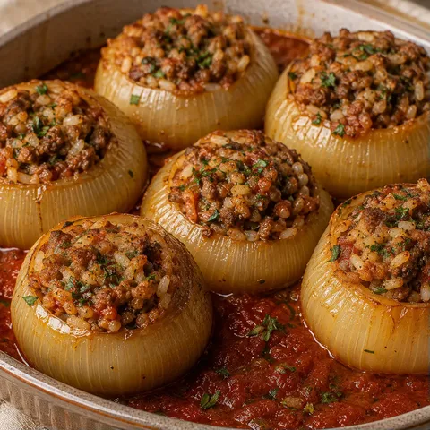 Farcis aux oignons