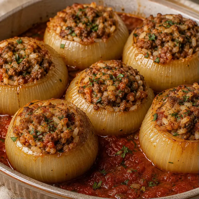 Farcis aux oignons