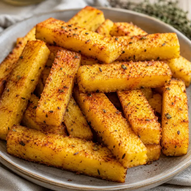 Polenta Dorée au Four